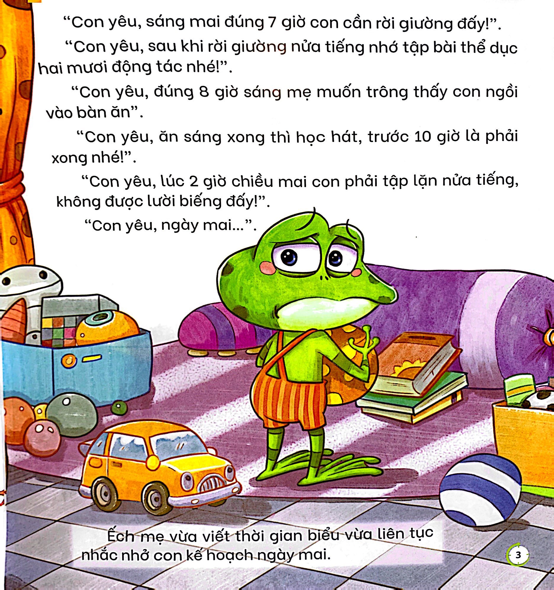 rèn luyện kỹ năng sống cho trẻ 2-10 tuổi - dạy bé quản lý thời gian - mẹ ơi mấy giờ rồi? - Ảnh 4