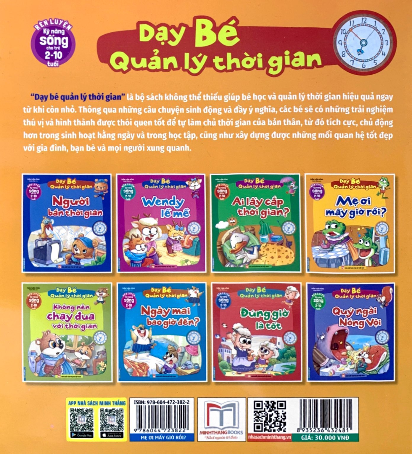rèn luyện kỹ năng sống cho trẻ 2-10 tuổi - dạy bé quản lý thời gian - mẹ ơi mấy giờ rồi? - Ảnh 7
