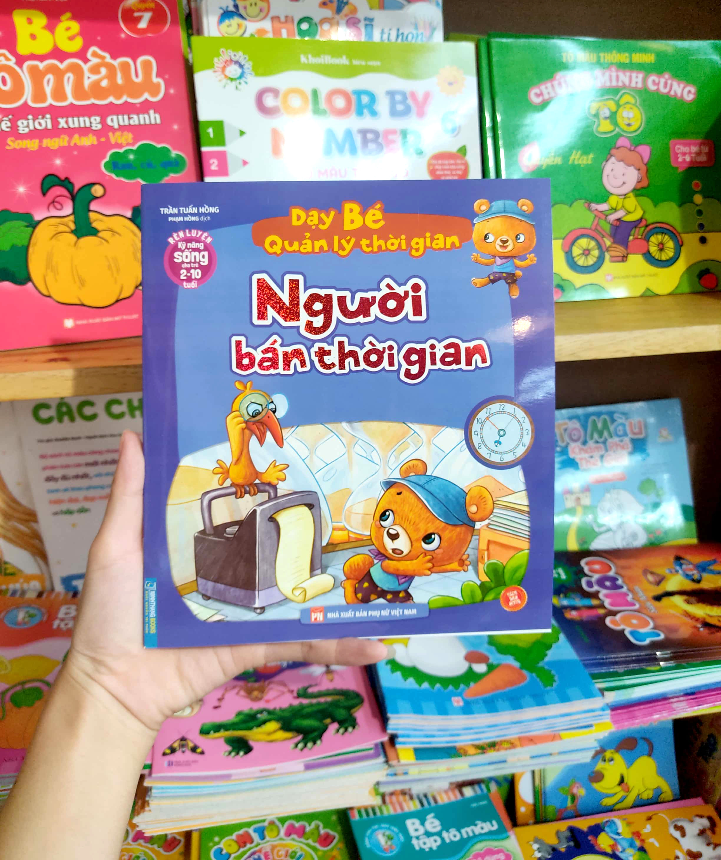 rèn luyện kỹ năng sống cho trẻ 2-10 tuổi - dạy bé quản lý thời gian - người bán thời gian - Ảnh 8