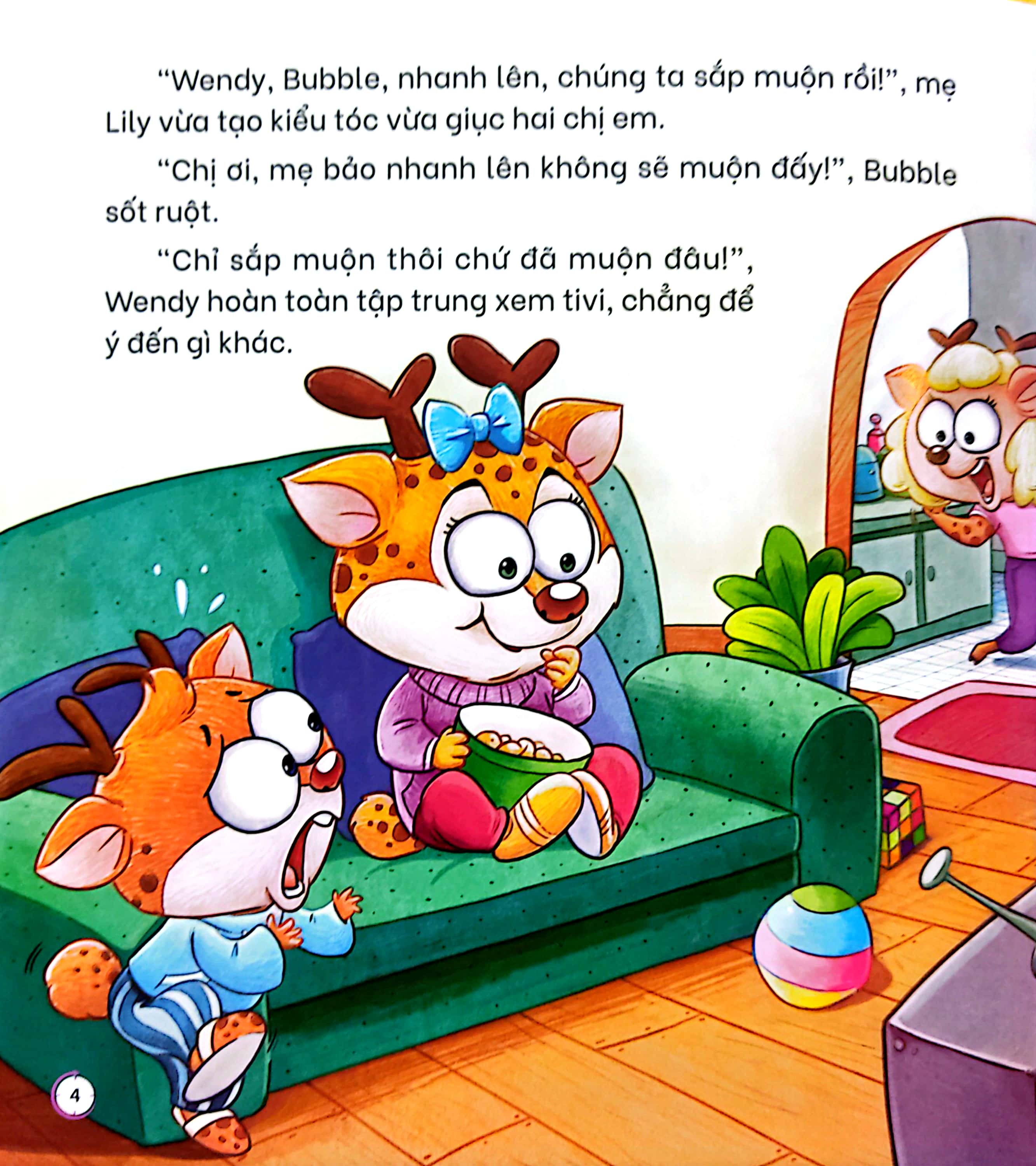 rèn luyện kỹ năng sống cho trẻ 2-10 tuổi - dạy bé quản lý thời gian - wendy lề mề - Ảnh 5