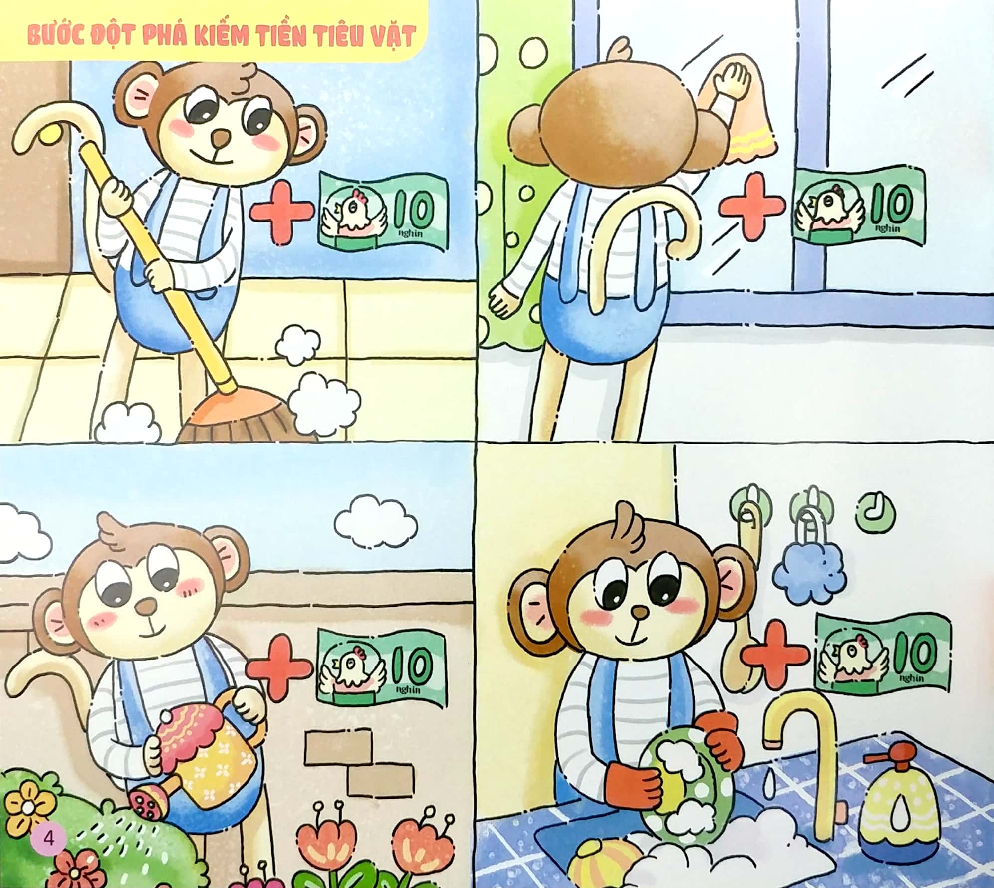 rèn luyện kỹ năng sống cho trẻ - em học quản lý tài chính - con có thể quản lý tiền bạc - Ảnh 5