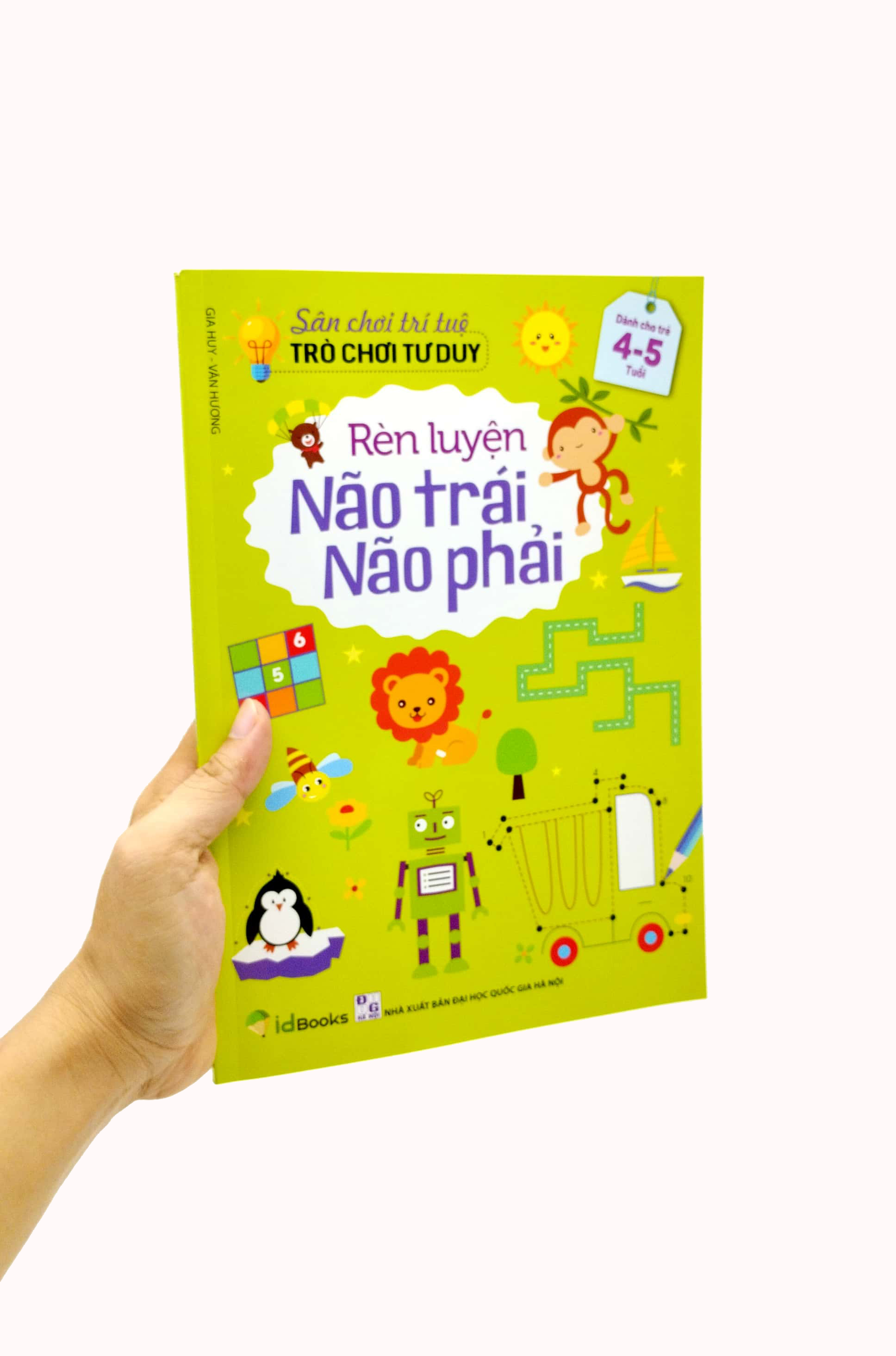 rèn luyện não trái não phải dành cho 4-5 tuổi (tái bản 2023) - Ảnh 7