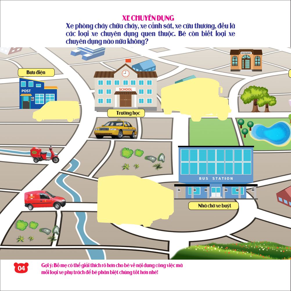 rèn luyện phát triển trí óc cho trẻ - bóc dán hình thông minh iq-eq-cq - phương tiện giao thông (tái bản 2023) - Ảnh 11