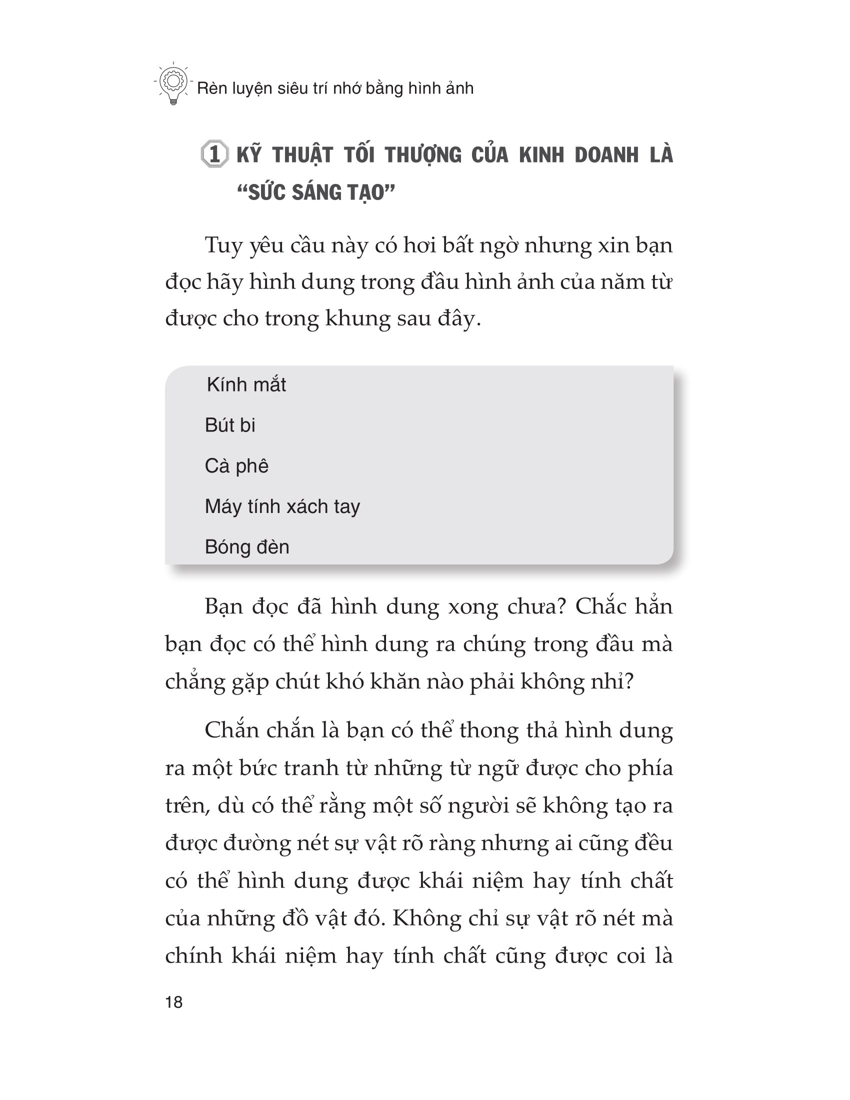 rèn luyện siêu trí nhớ bằng hình ảnh - Ảnh 6