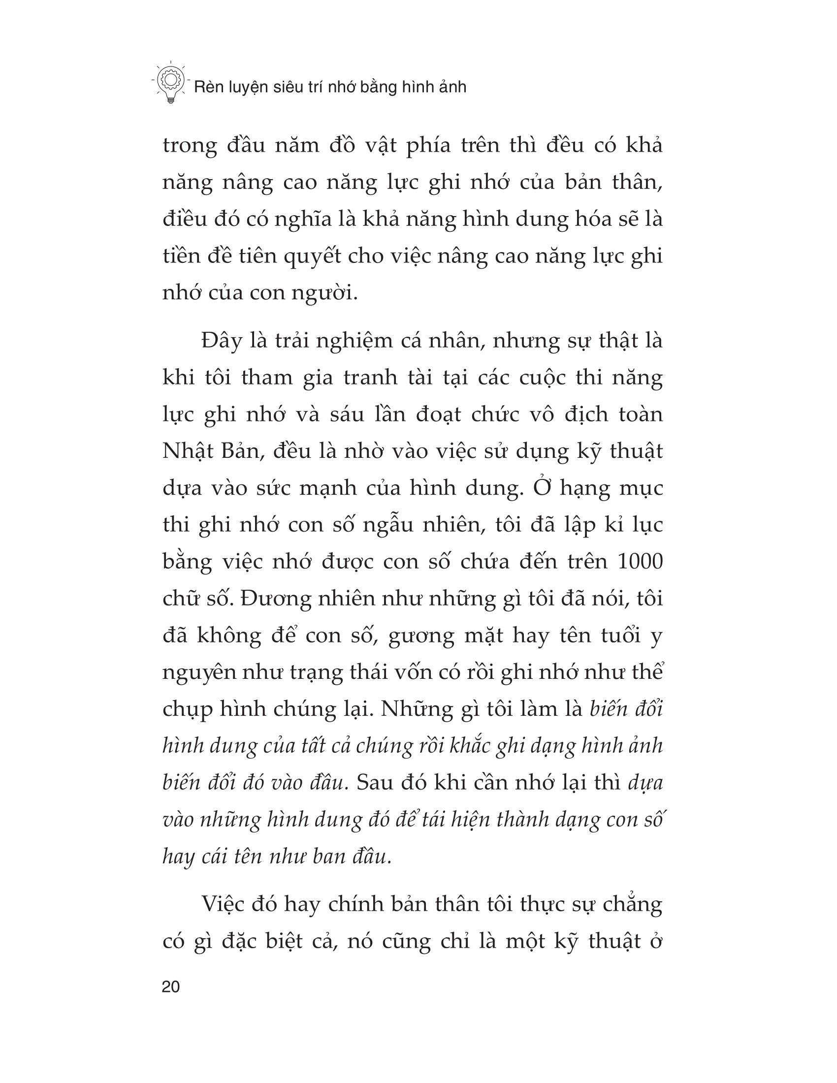 rèn luyện siêu trí nhớ bằng hình ảnh - Ảnh 8