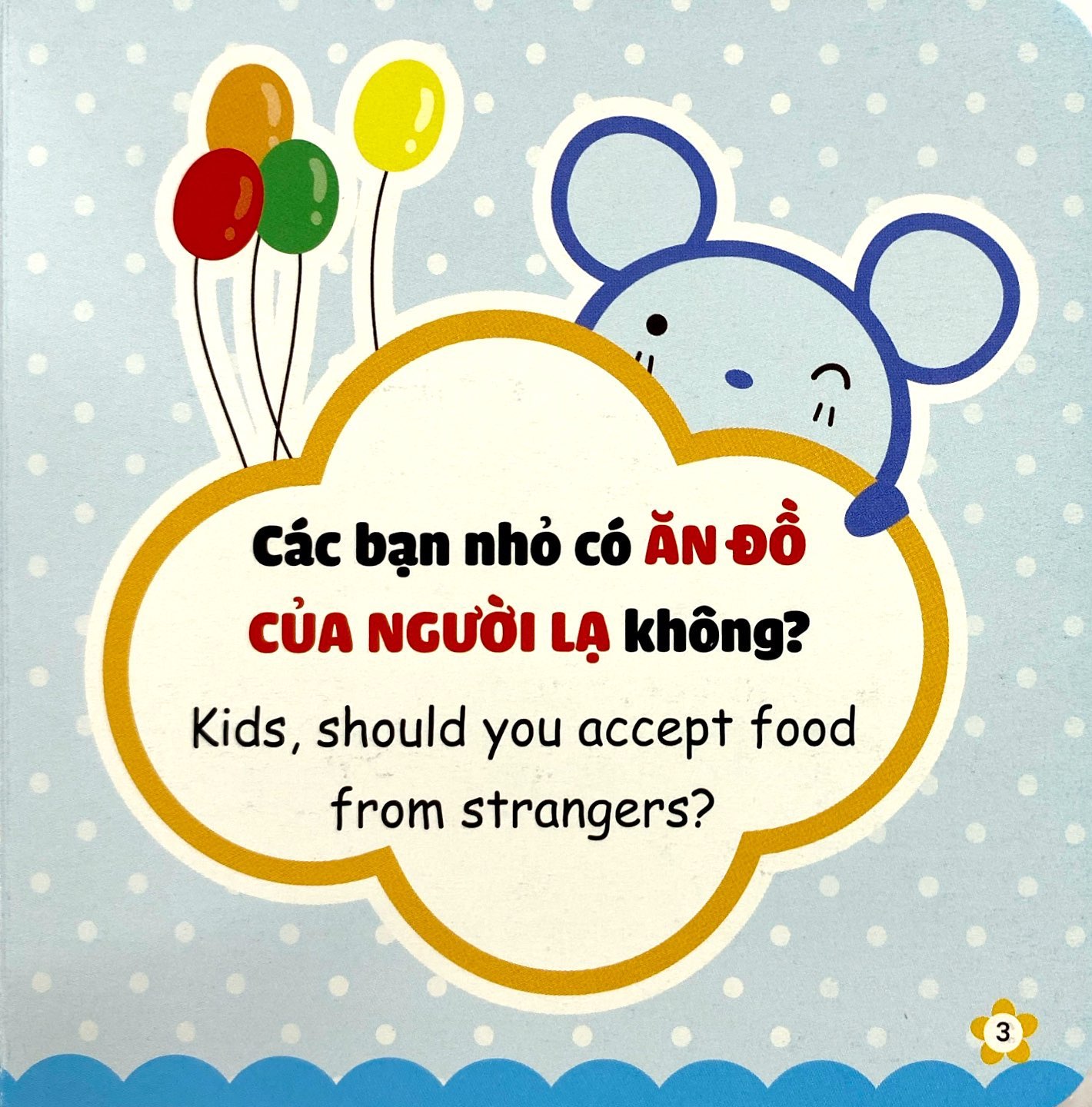 rèn luyện thói quen tốt - song ngữ anh-việt - cẩn thận khi gặp người lạ (tái bản 2023) - Ảnh 4