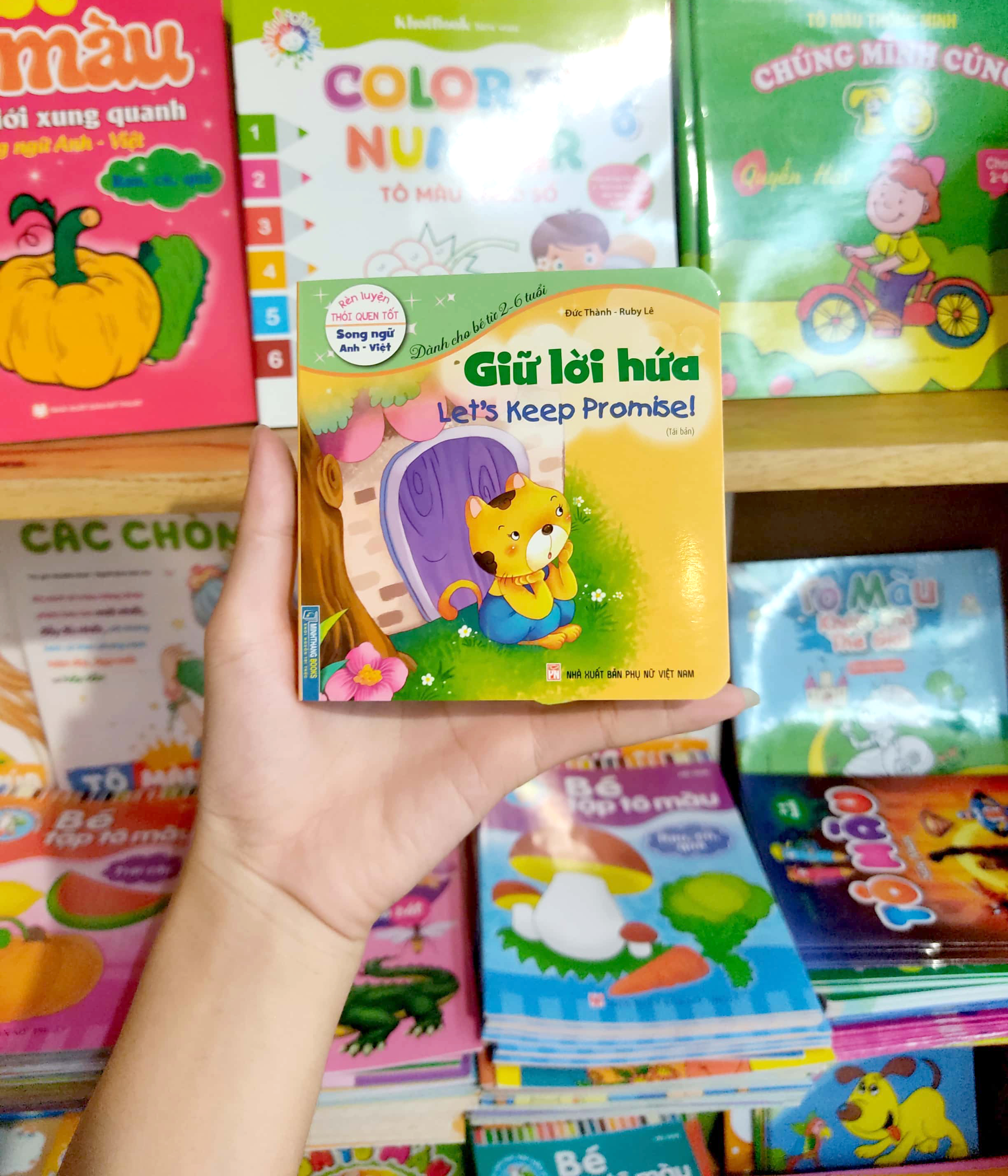 rèn luyện thói quen tốt - song ngữ anh-việt - giữ lời hứa (tái bản 2023) - Ảnh 8