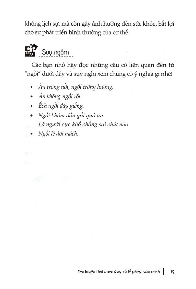 rèn luyện thói quen ứng xử lễ phép văn minh - dành cho học sinh tiểu học (tái bản 2019) - Ảnh 13