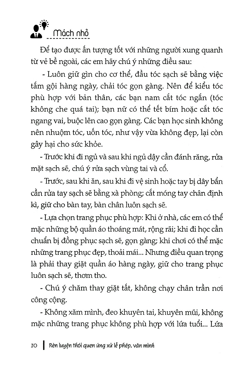 rèn luyện thói quen ứng xử lễ phép văn minh - dành cho học sinh tiểu học (tái bản 2019) - Ảnh 8
