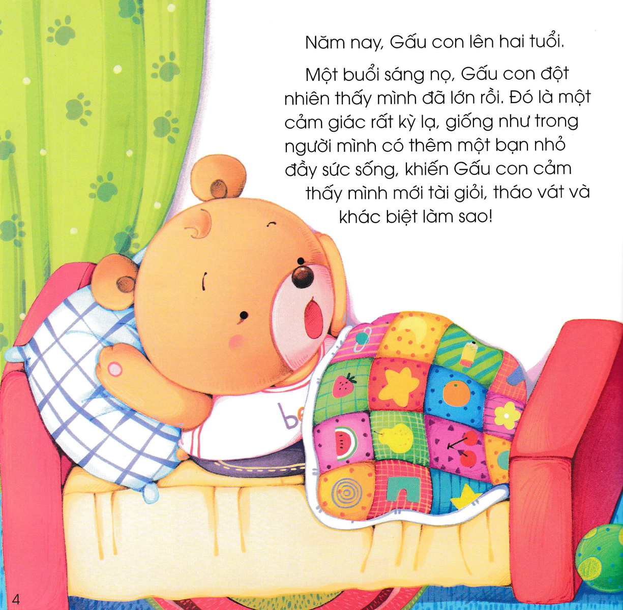 rèn luyện tính cách tốt cho trẻ - gấu con thích nói "không" - dạy trẻ biết chấp nhận - Ảnh 3