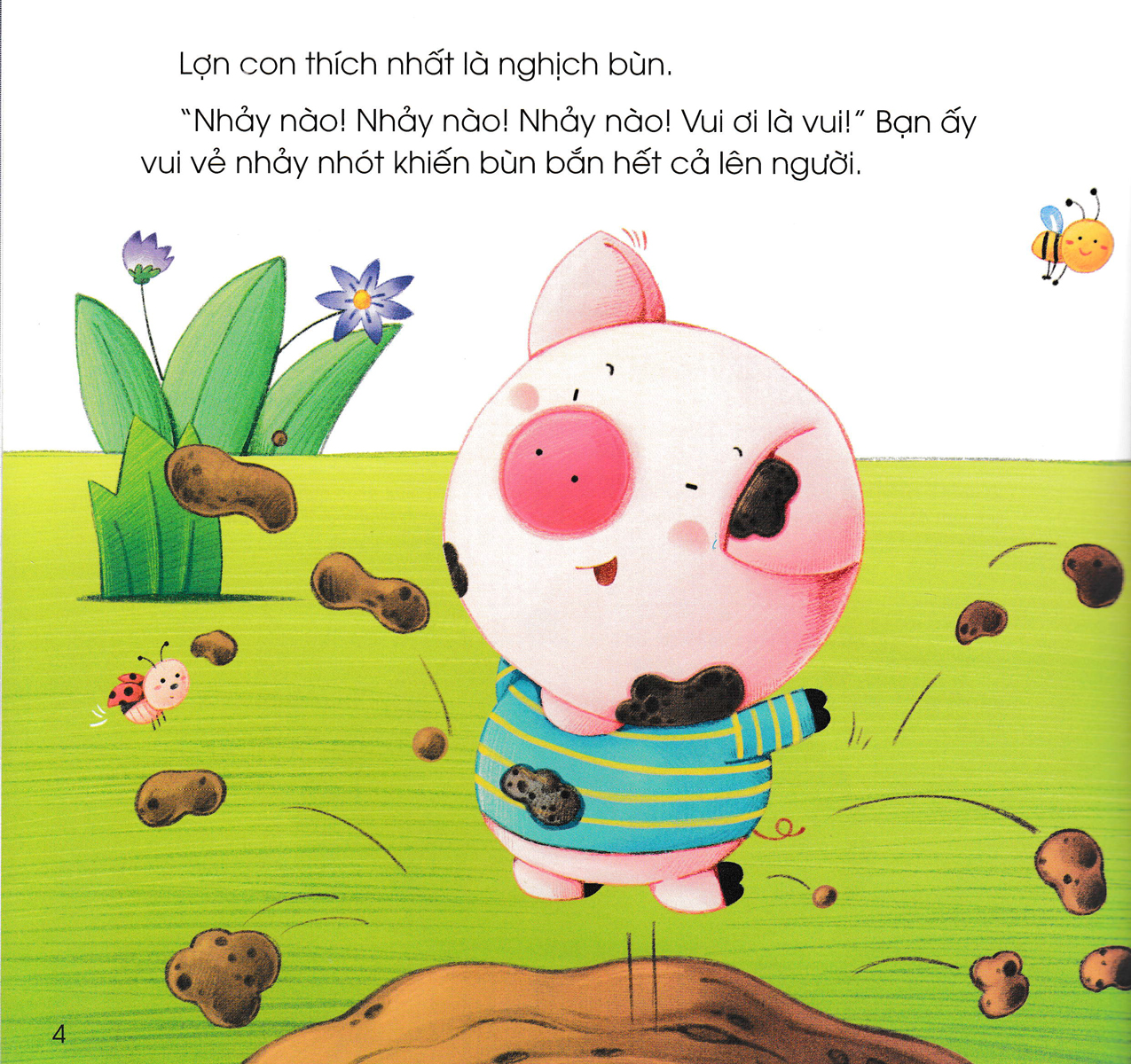 rèn luyện tính cách tốt cho trẻ - lợn con bay lên trời - dạy trẻ không bướng bỉnh - Ảnh 3