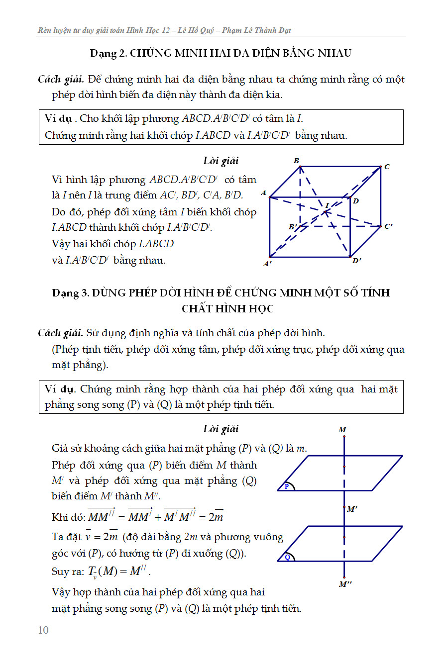 rèn luyện tư duy giải toán hình học lớp 12 - Ảnh 11