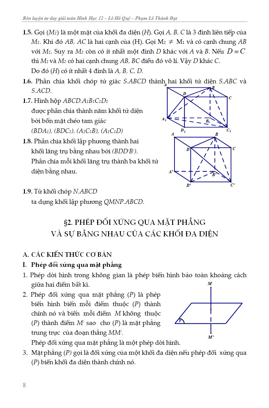 rèn luyện tư duy giải toán hình học lớp 12 - Ảnh 9