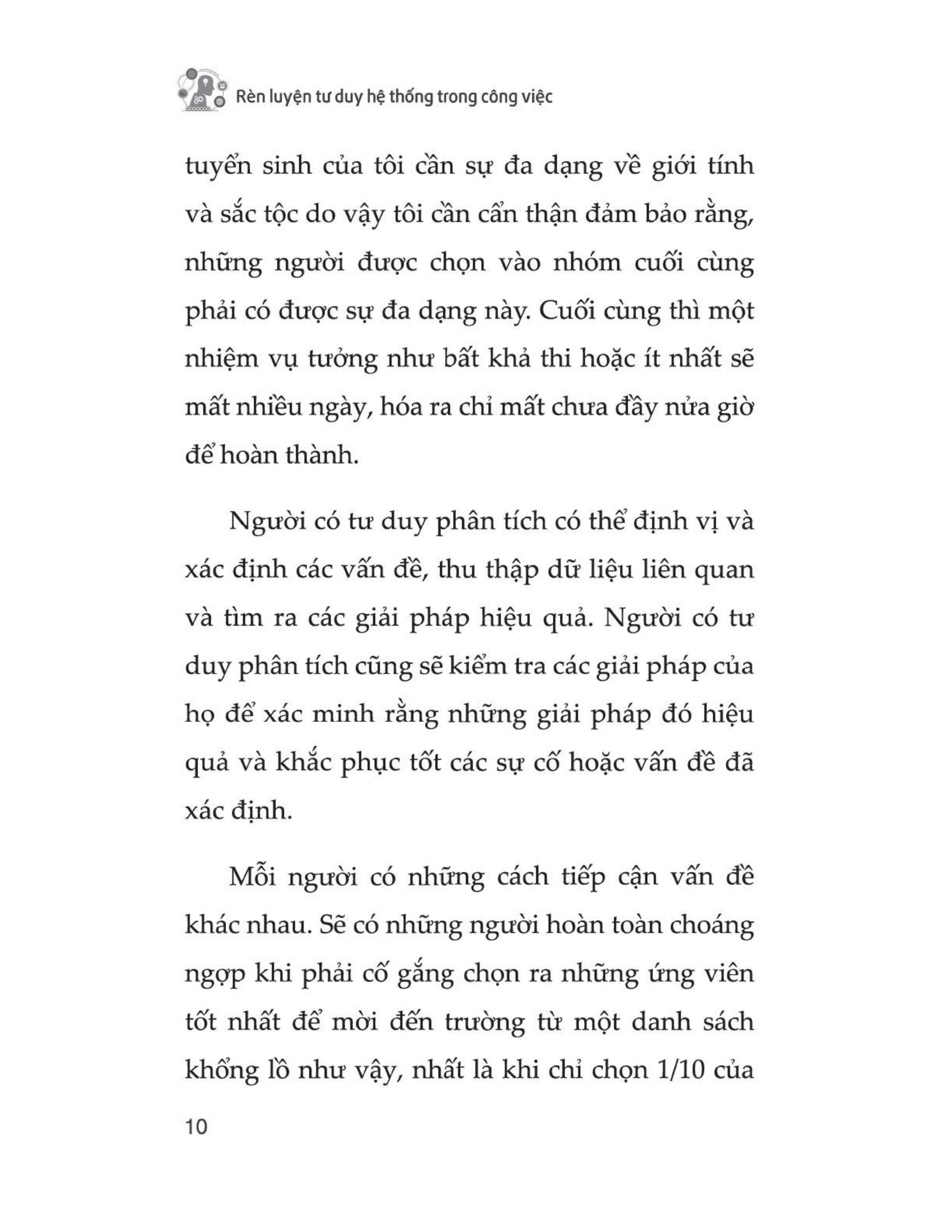 rèn luyện tư duy hệ thống trong công việc - Ảnh 6