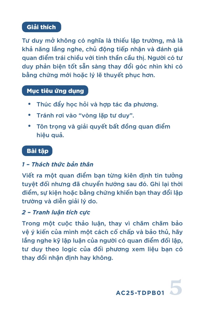 Rèn Luyện Tư Duy Khác Biệt - Tư Duy Phản Biện Thông Minh - Ảnh 13