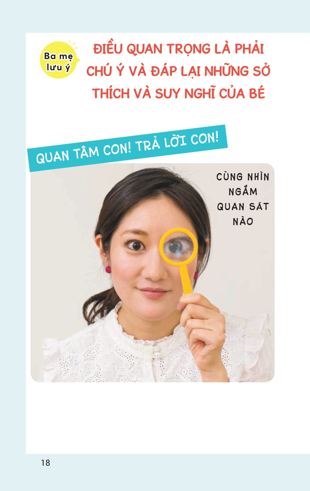 rèn luyện tư duy não bộ cho trẻ 0-3 tuổi - Ảnh 12