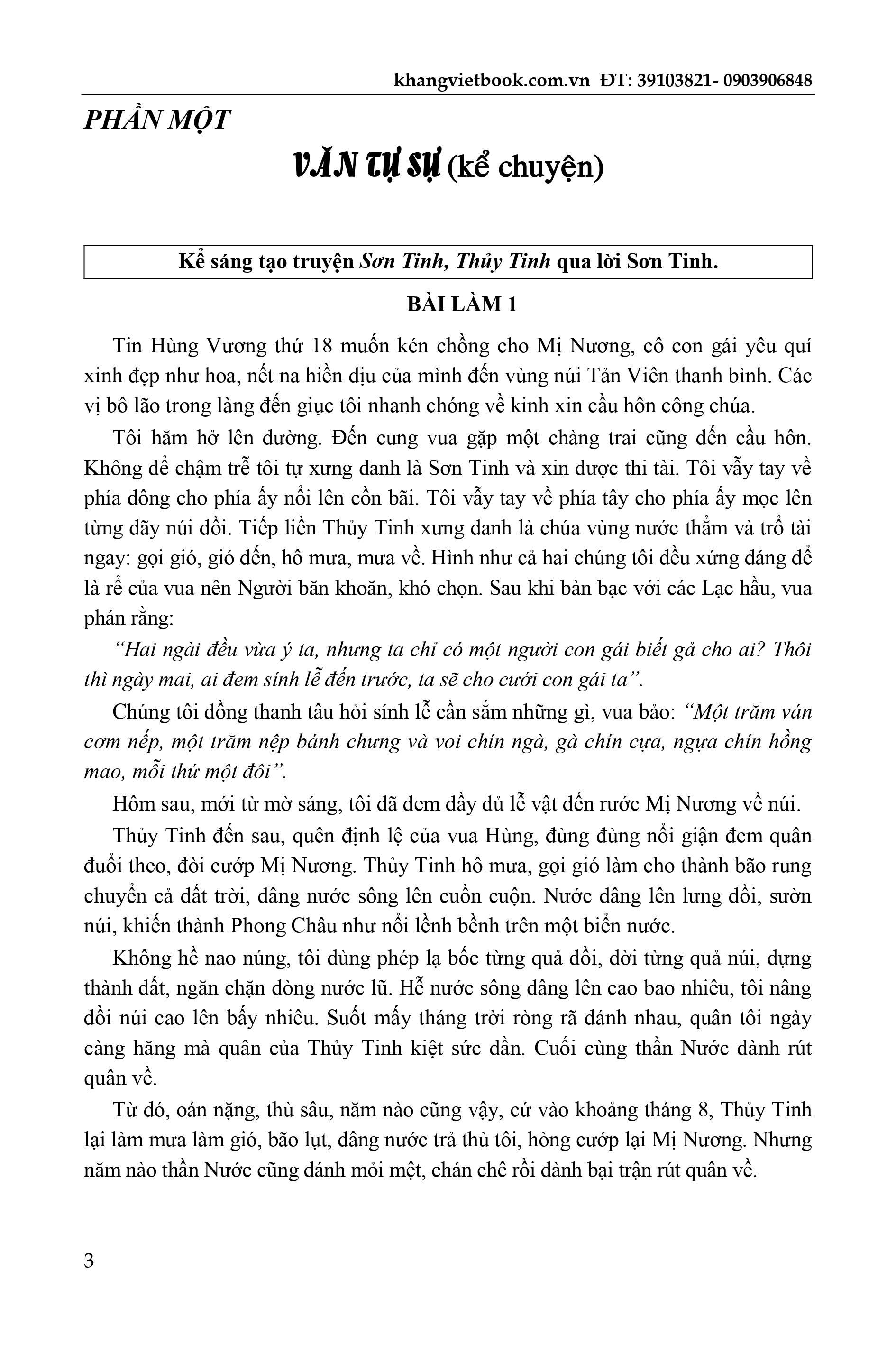 rèn luyện tư duy sáng tạo làm bài văn hay 6 (theo chương trình sách giáo khoa mới) - Ảnh 6