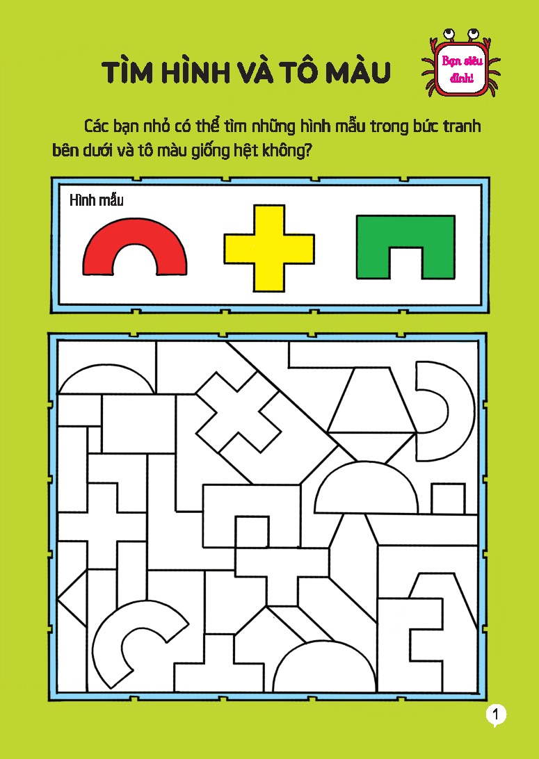 Rèn Luyện Tư Duy Tiền Tiểu Học - Cao Thủ Hình Học - Cho Trẻ 5-6 Tuổi - Ảnh 6