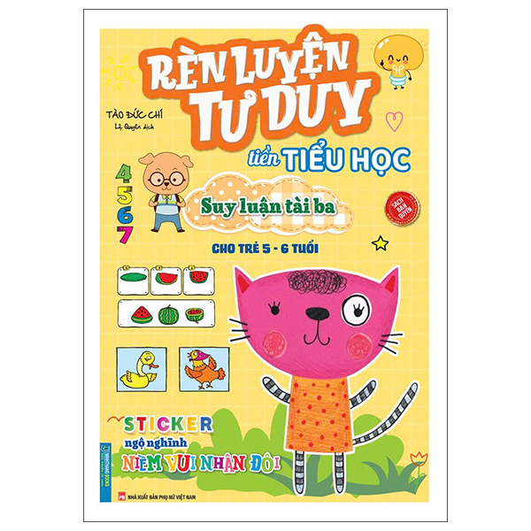 Rèn Luyện Tư Duy Tiền Tiểu Học - Suy Luận Tài Ba - Cho Trẻ 5-6 Tuổi