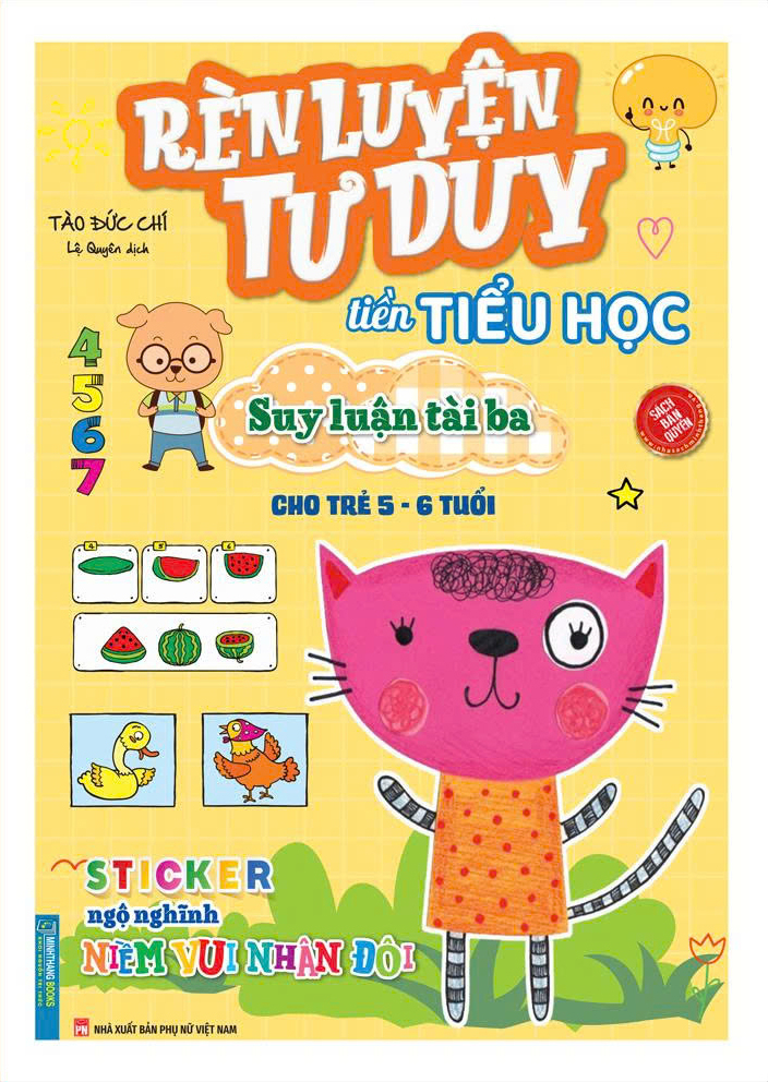 Rèn Luyện Tư Duy Tiền Tiểu Học - Suy Luận Tài Ba - Cho Trẻ 5-6 Tuổi - Ảnh 2