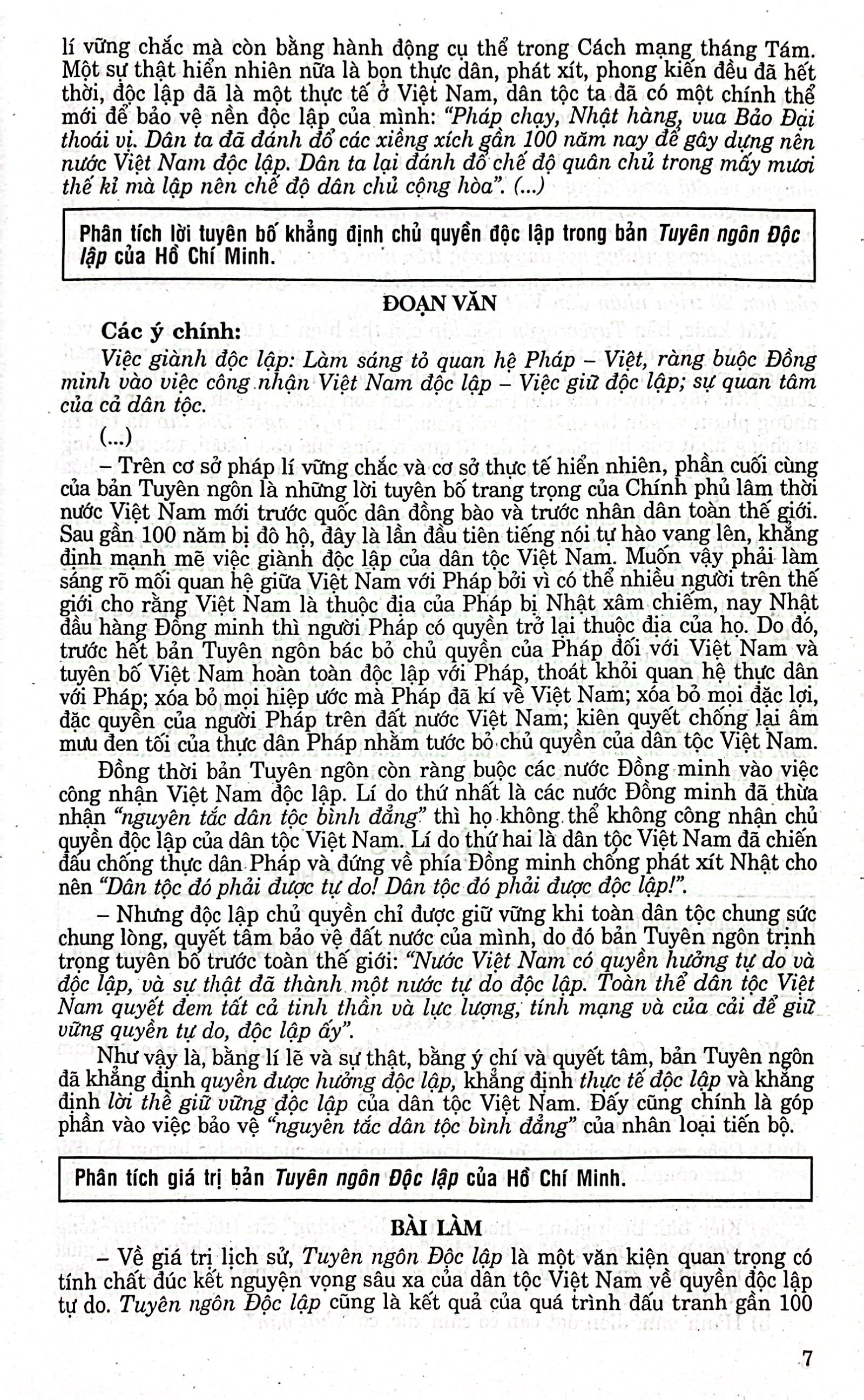 rèn luyện và ôn tập thi tốt nghiệp thpt quốc gia - tuyển tập 166 bài làm văn chọn lọc 12 - Ảnh 6
