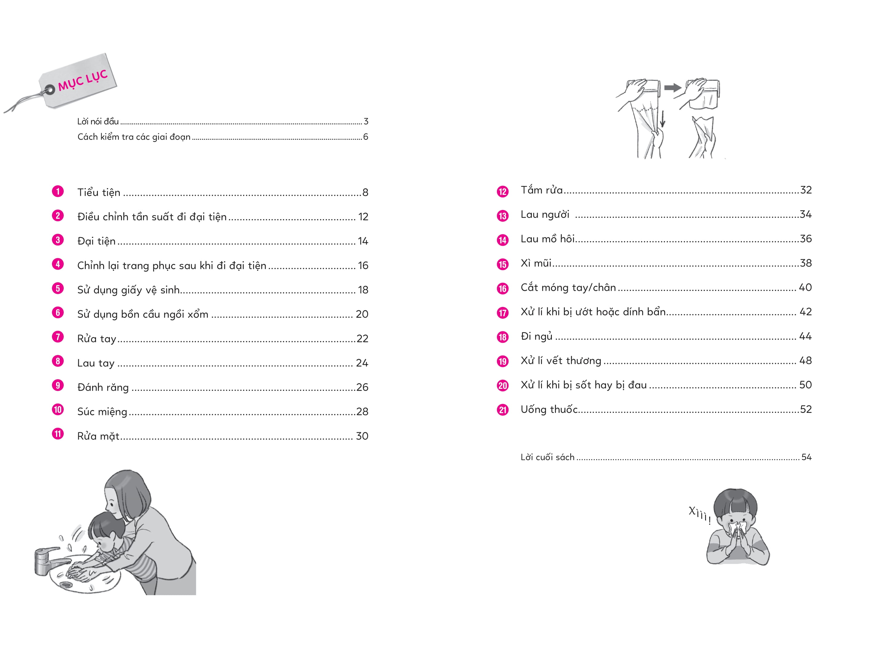 rèn nền nếp, cùng con khôn lớn - tập 2 - kĩ năng giữ vệ sinh và chăm sóc thân thể - Ảnh 3