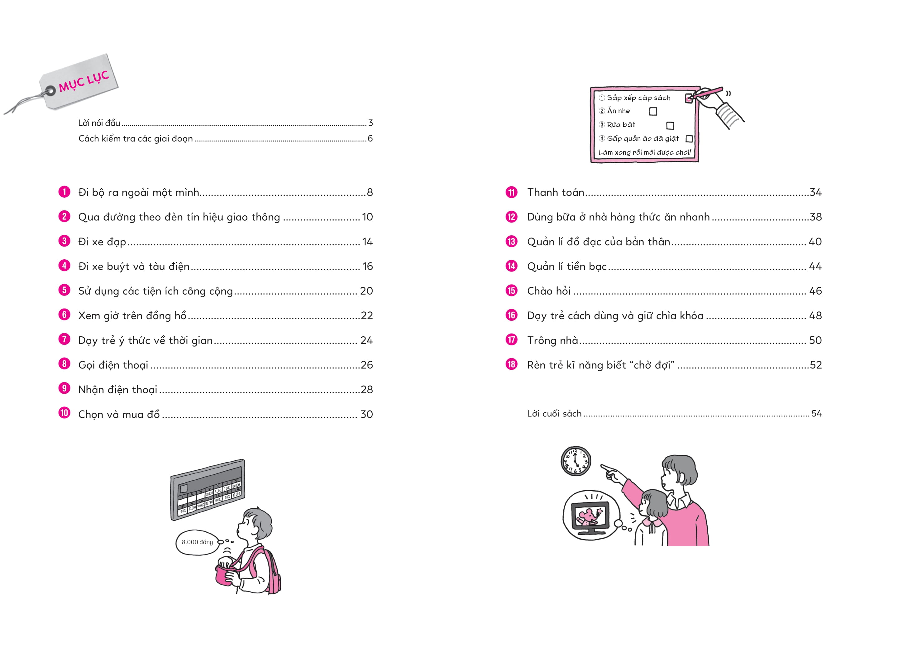 rèn nền nếp, cùng con khôn lớn - tập 6 - kĩ năng khi đi ra ngoài - Ảnh 3