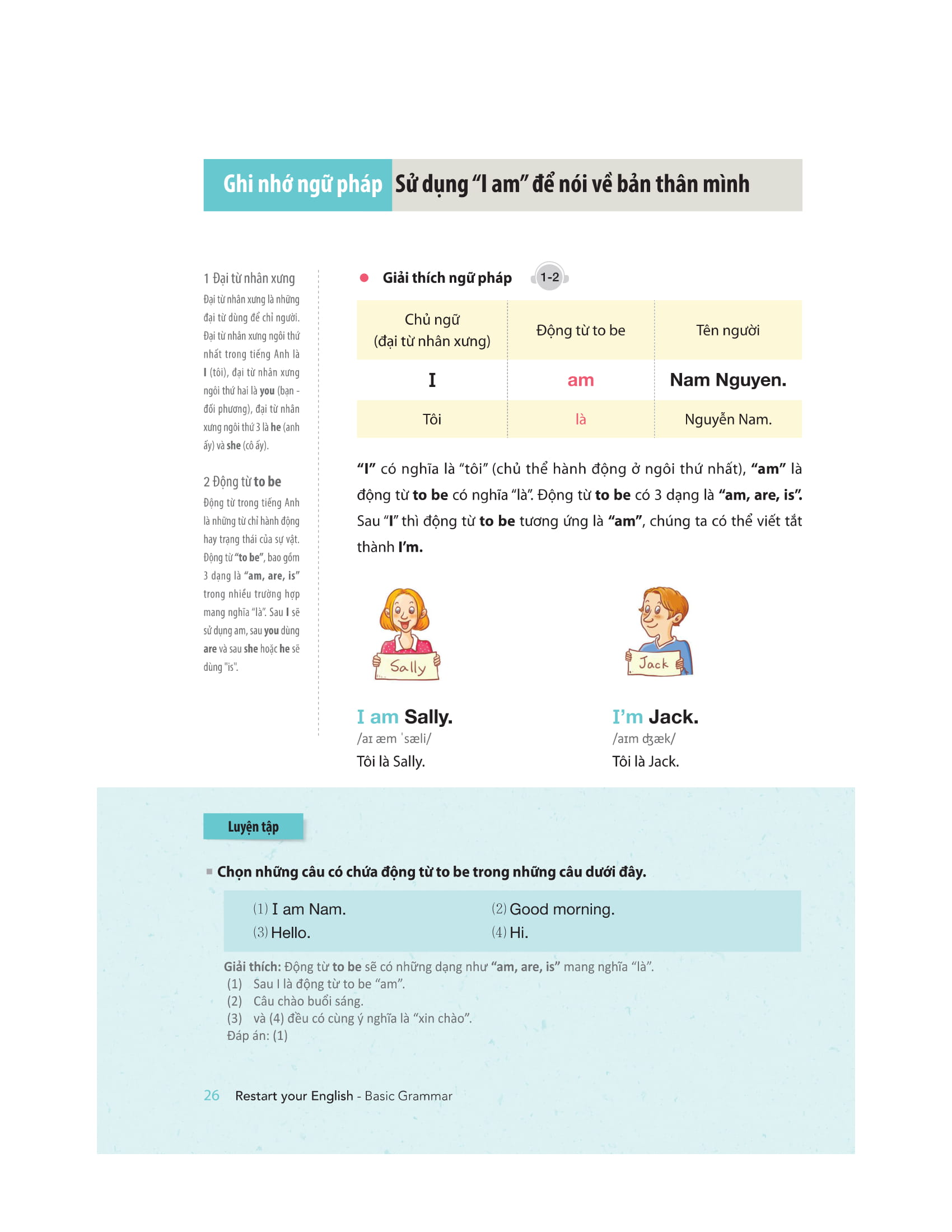 restart your english - basic grammar - yêu lại tiếng anh từ đầu - Ảnh 18