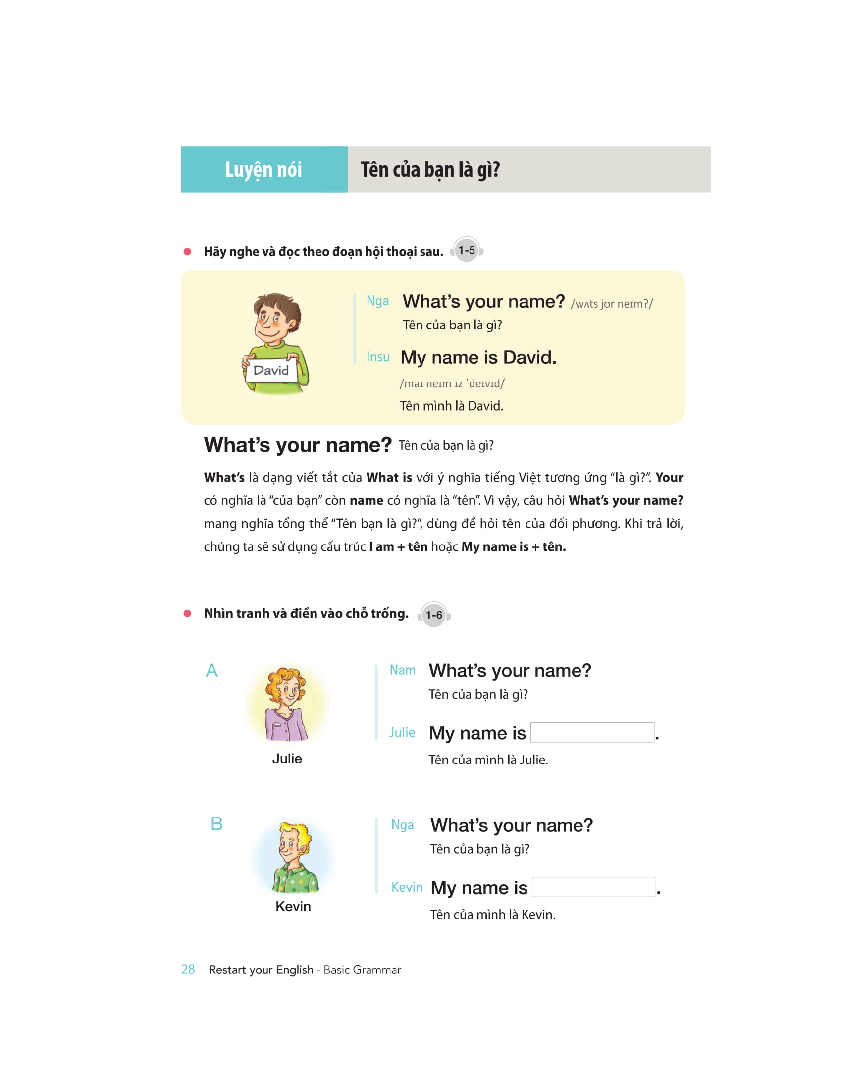 restart your english - basic grammar - yêu lại tiếng anh từ đầu - Ảnh 20