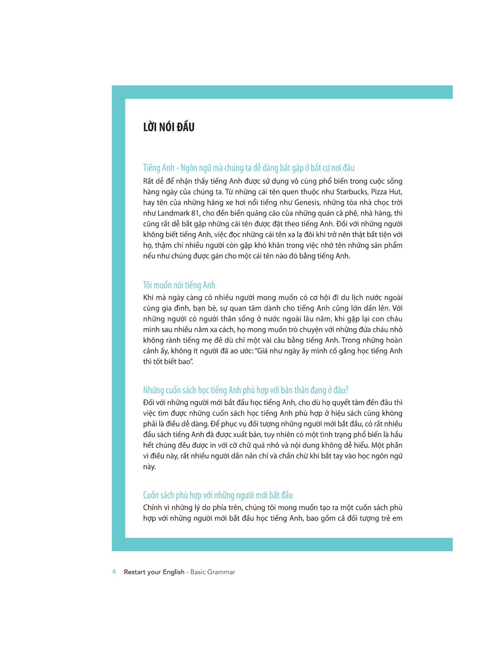 restart your english - basic grammar - yêu lại tiếng anh từ đầu - Ảnh 3