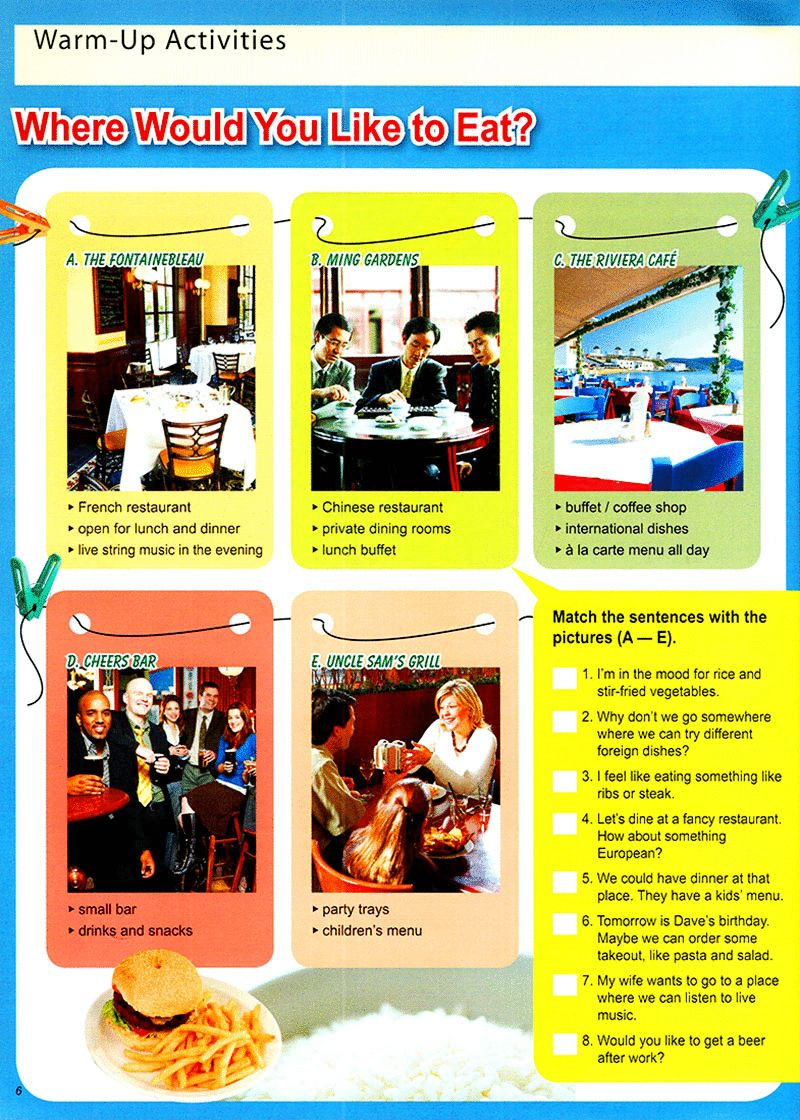 restaurant english - Ảnh 4