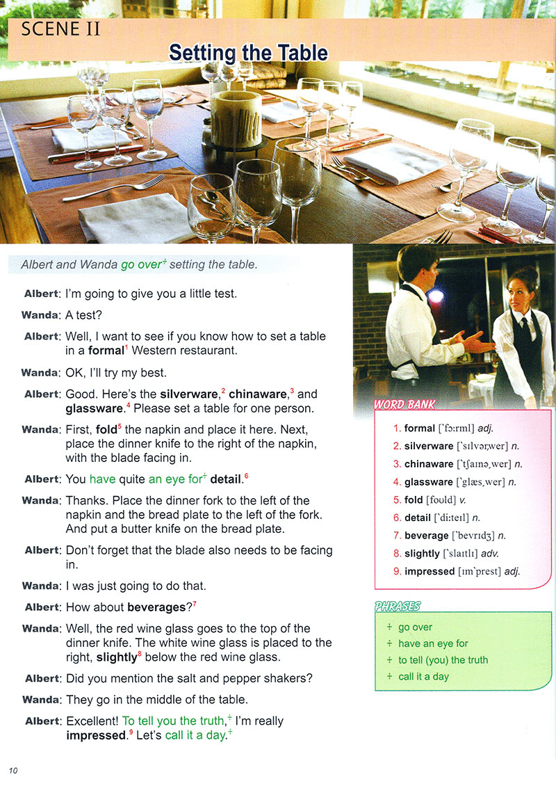 restaurant english - Ảnh 8