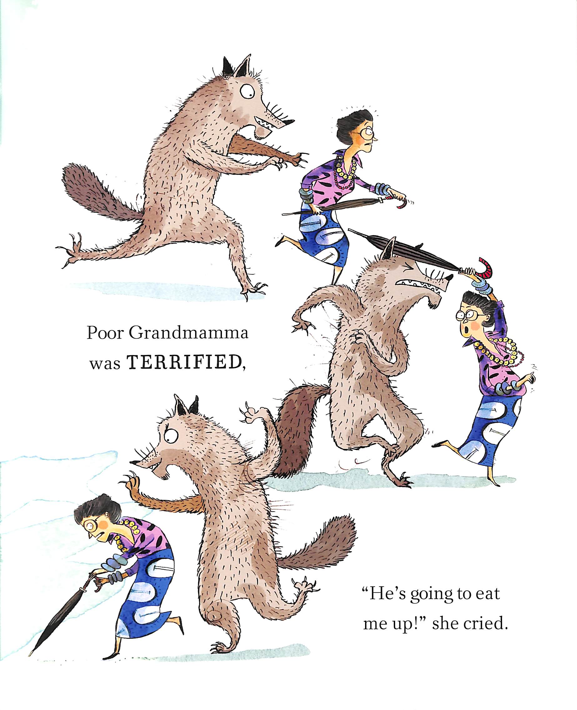 revolting rhymes - little red riding hood and the wolf - Ảnh 7