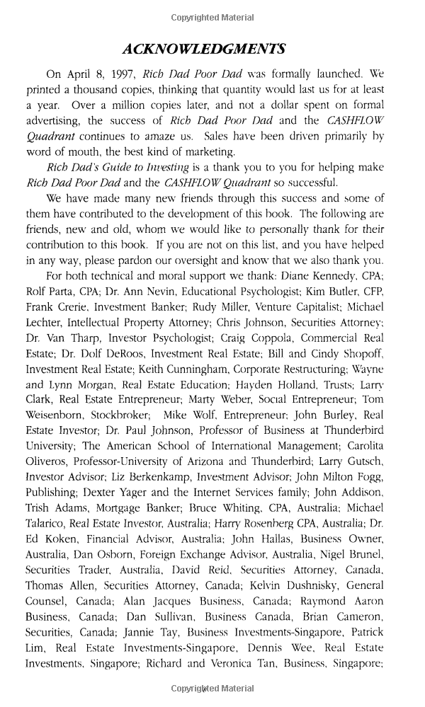 rich dad's guide to investing (intl) - Ảnh 2