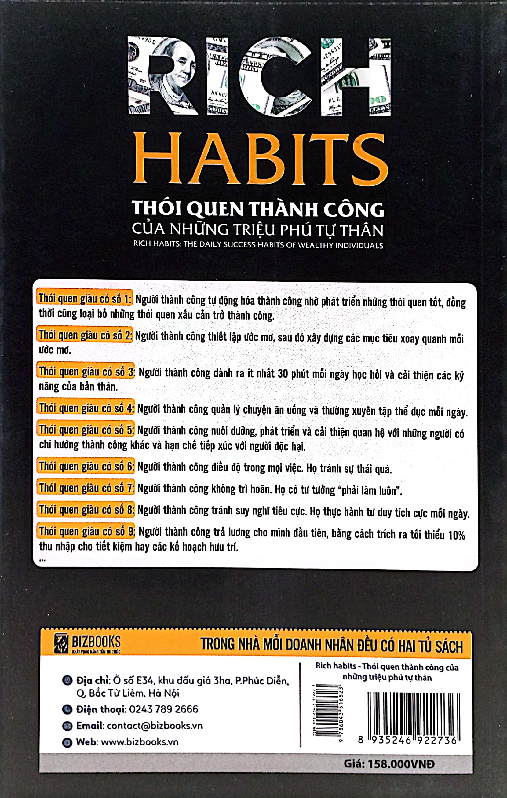 rich habits - thói quen thành công của những triệu phú tự thân - Ảnh 6
