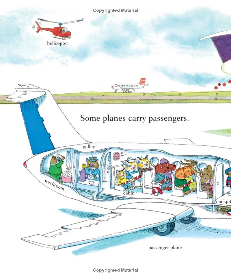 richard scarry's busy busy airport (richard scarry's busy busy board books) - Ảnh 7