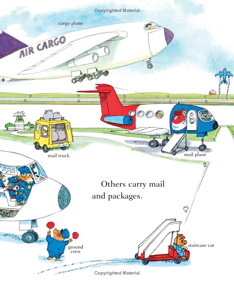 richard scarry's busy busy airport (richard scarry's busy busy board books) - Ảnh 8