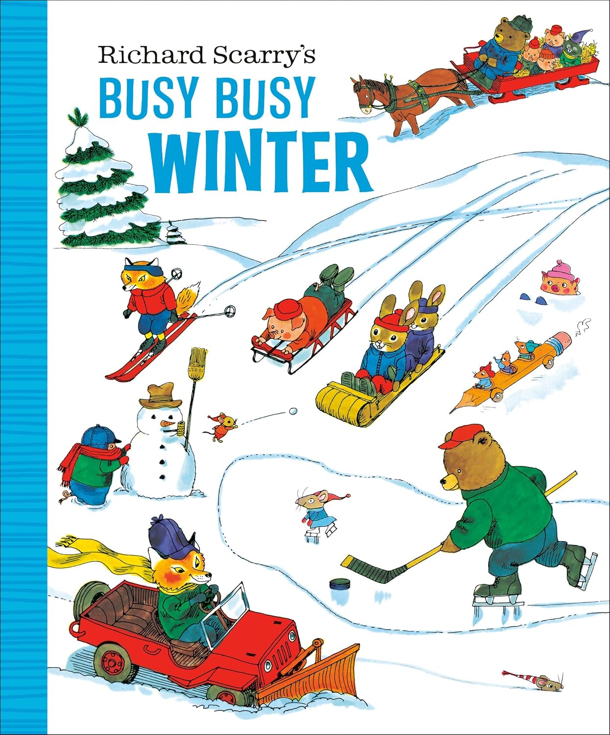 richard scarry's busy busy winter - Ảnh 2