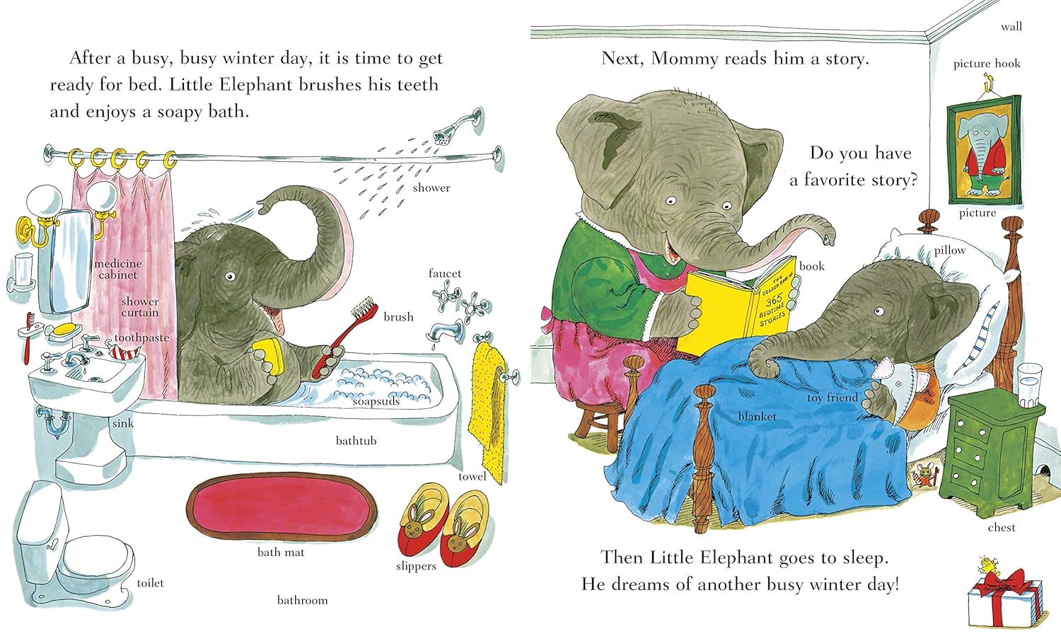 richard scarry's busy busy winter - Ảnh 5
