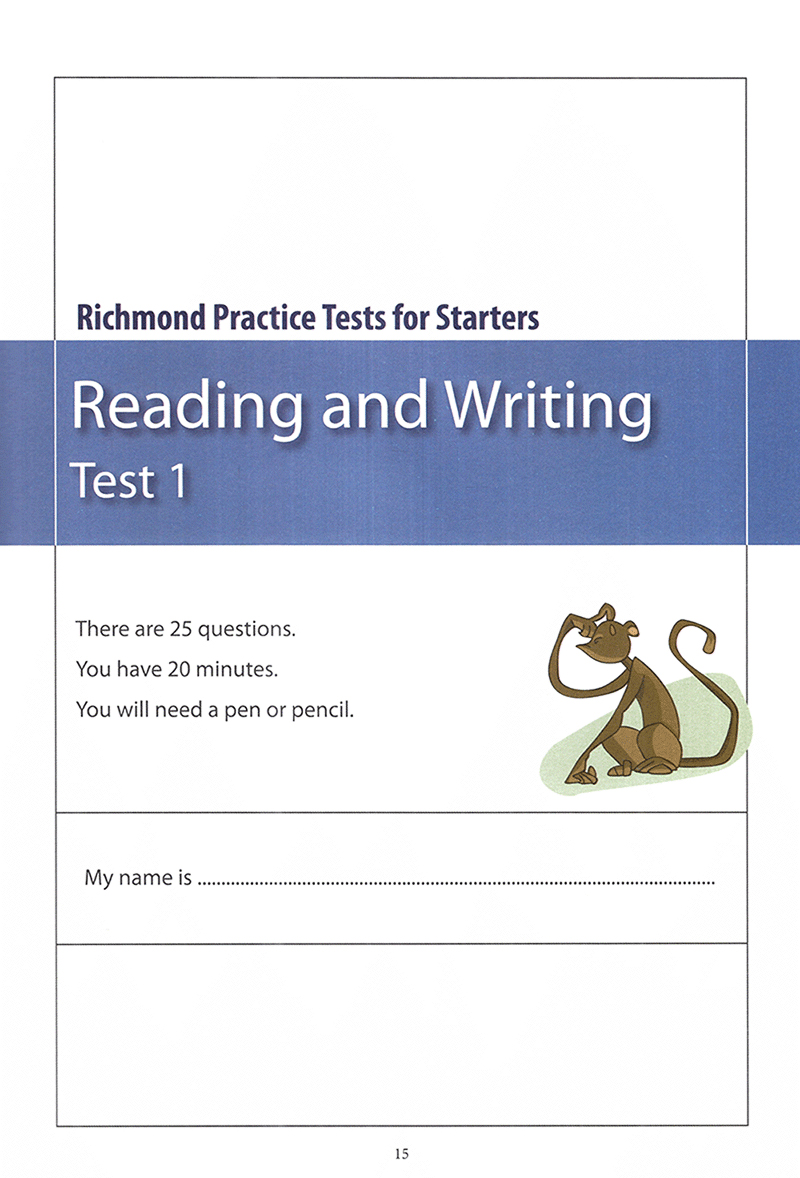 richmond practice tests starers - Ảnh 13