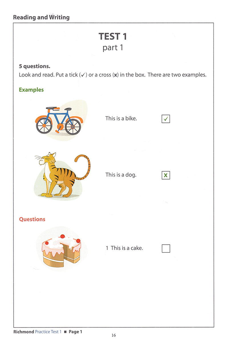 richmond practice tests starers - Ảnh 14