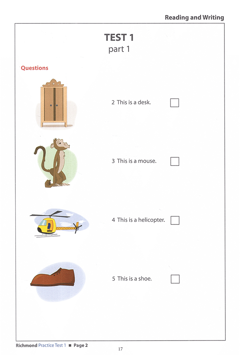 richmond practice tests starers - Ảnh 15