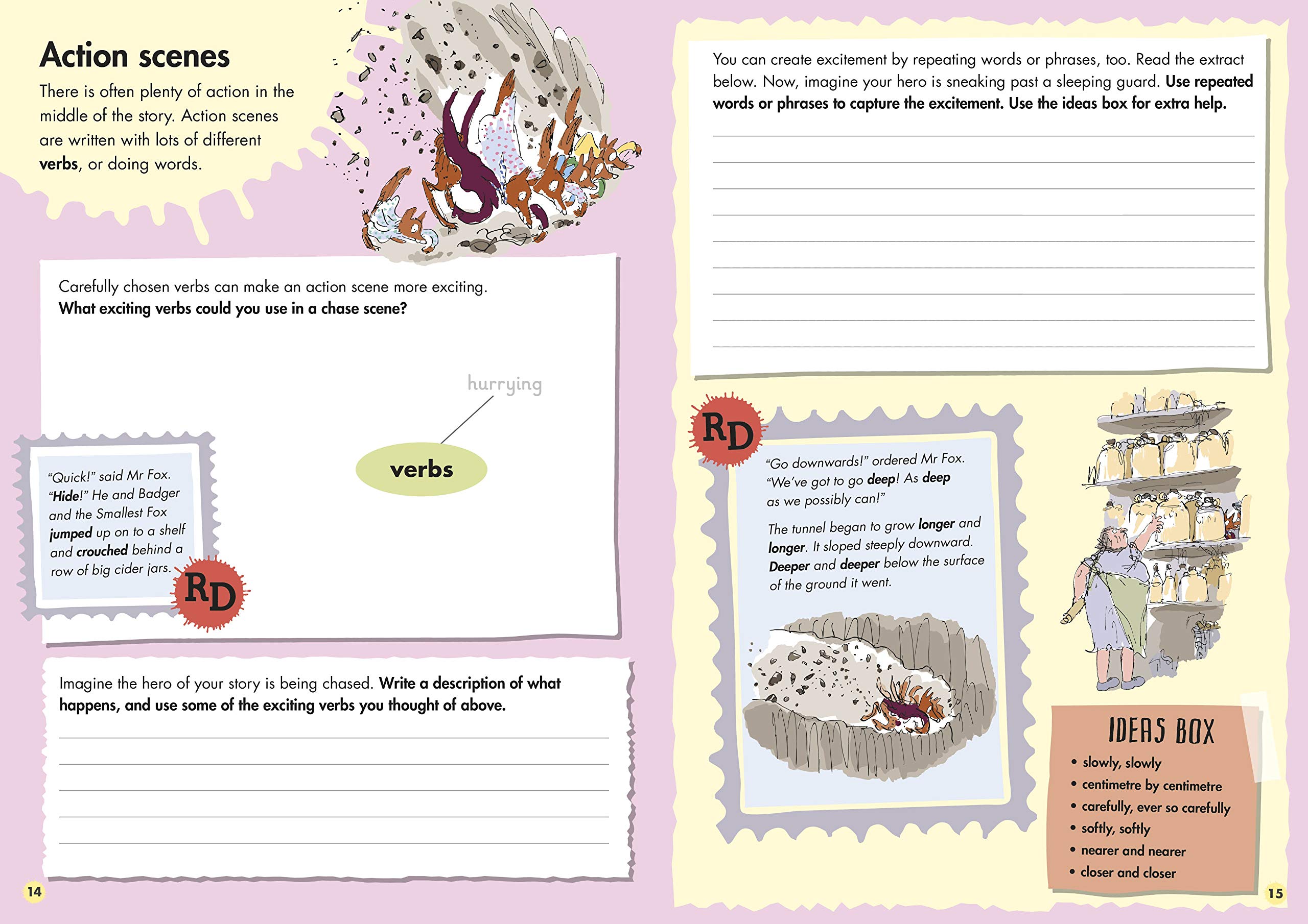 roald dahl creative writing with fantastic mr fox: how to write a marvellous plot - Ảnh 4