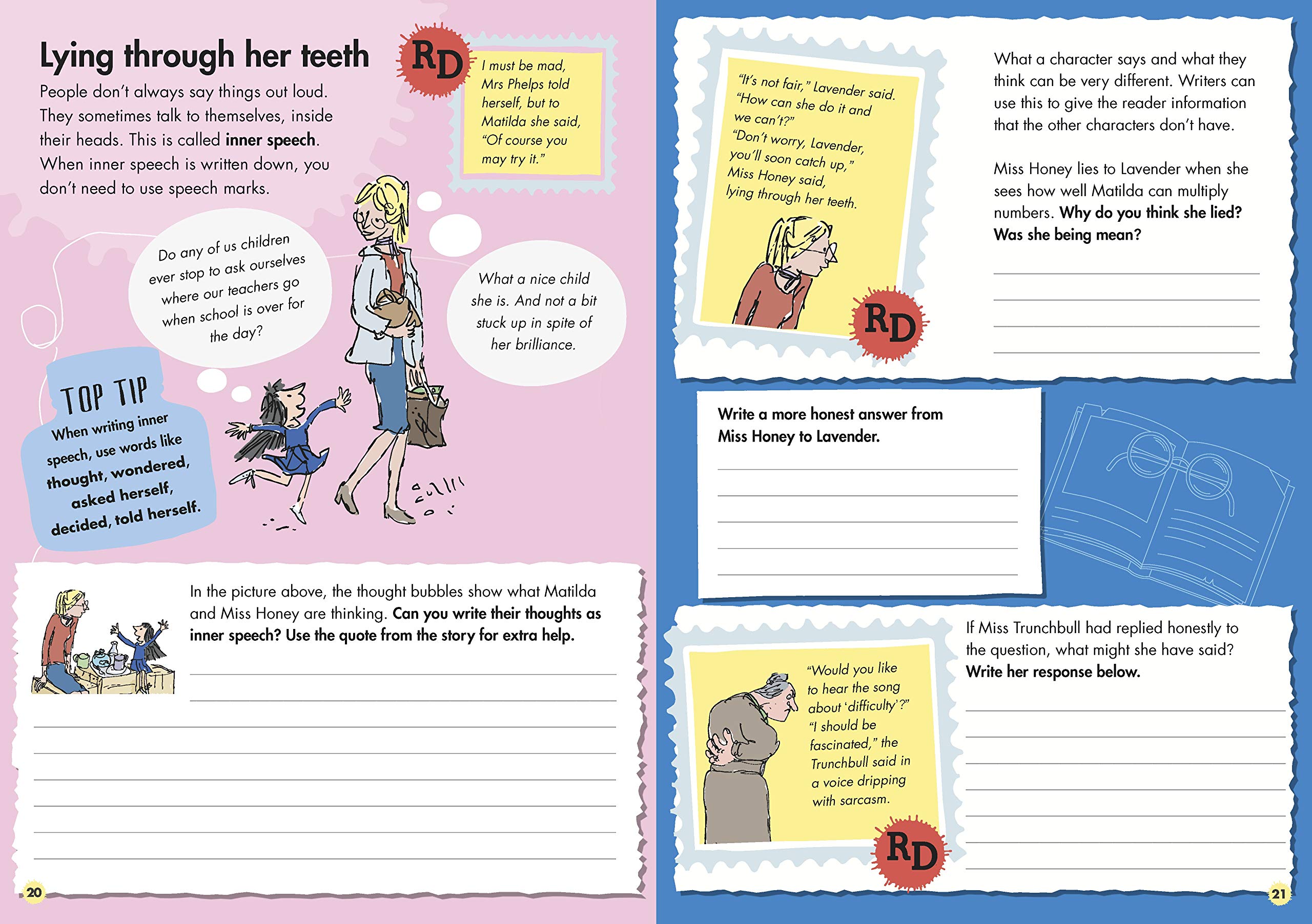 roald dahl's creative writing with matilda: how to write spellbinding speech (roald dahl creative writing) - Ảnh 3