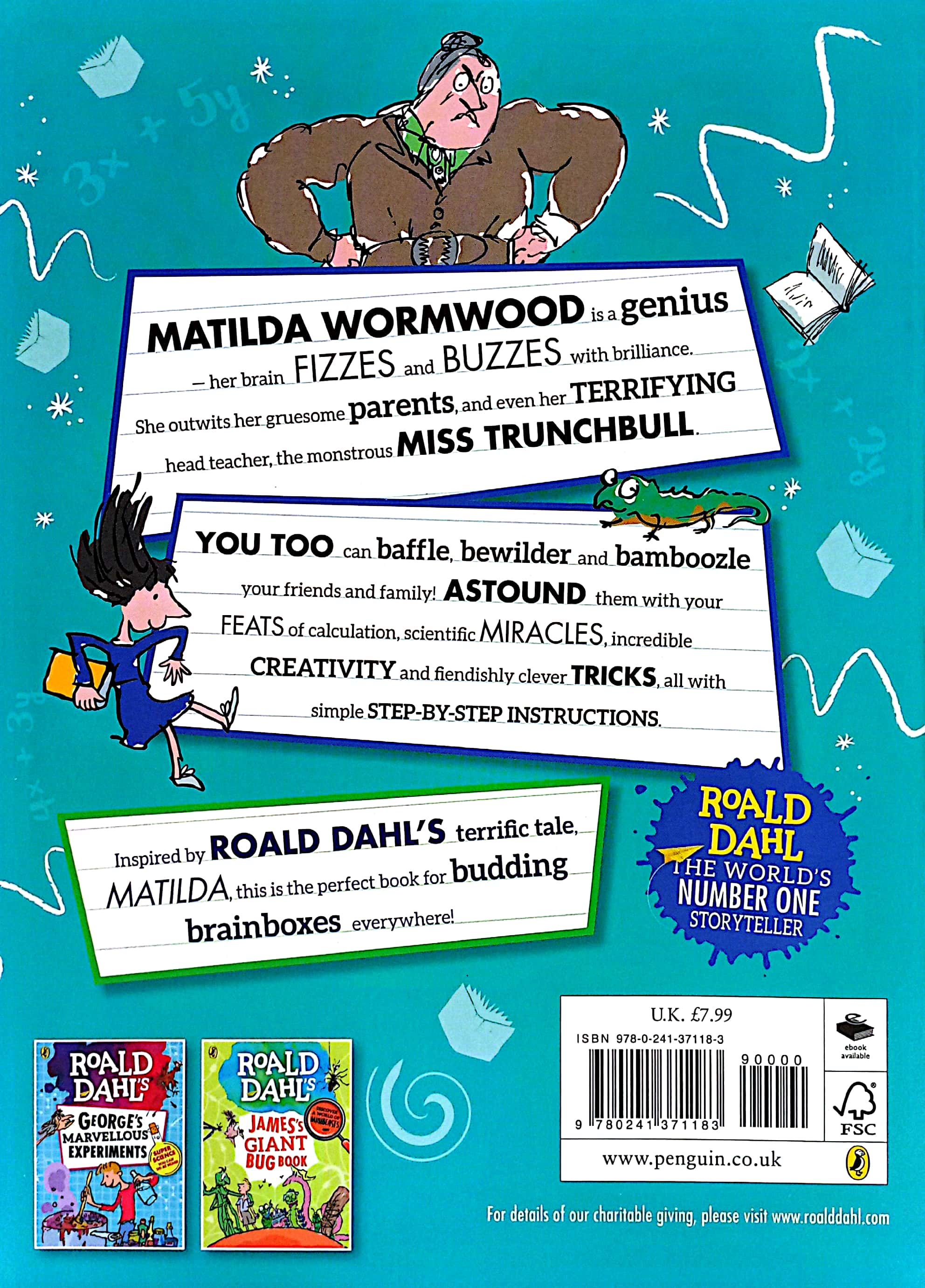 roald dahl's matilda's how to be a genius: brilliant tricks to bamboozle grown-ups - Ảnh 6