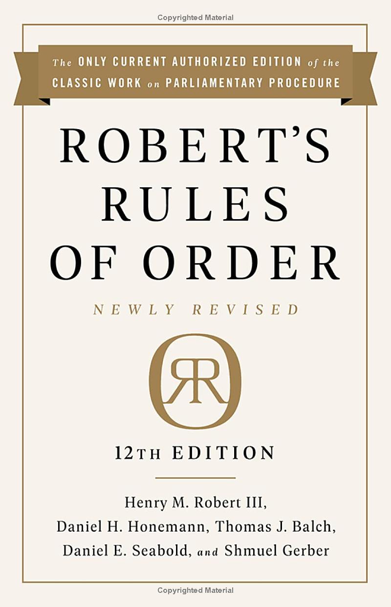 robert's rules of order newly revised (12th edition) - Ảnh 2