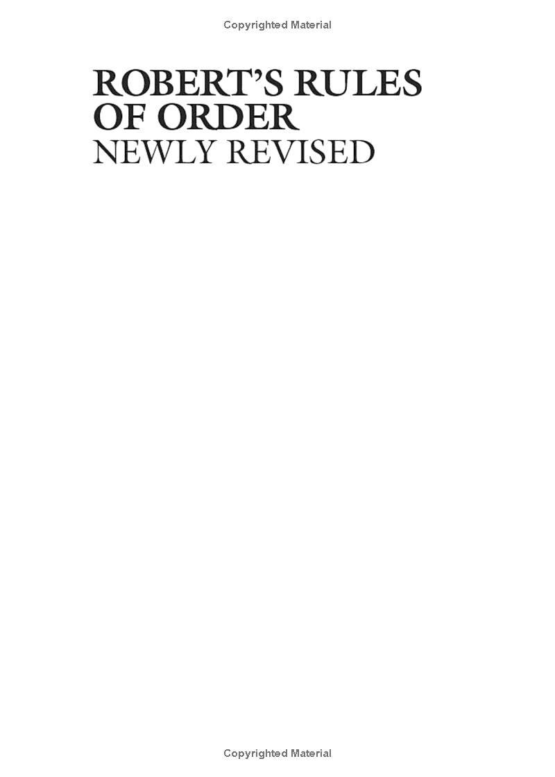robert's rules of order newly revised (12th edition) - Ảnh 3