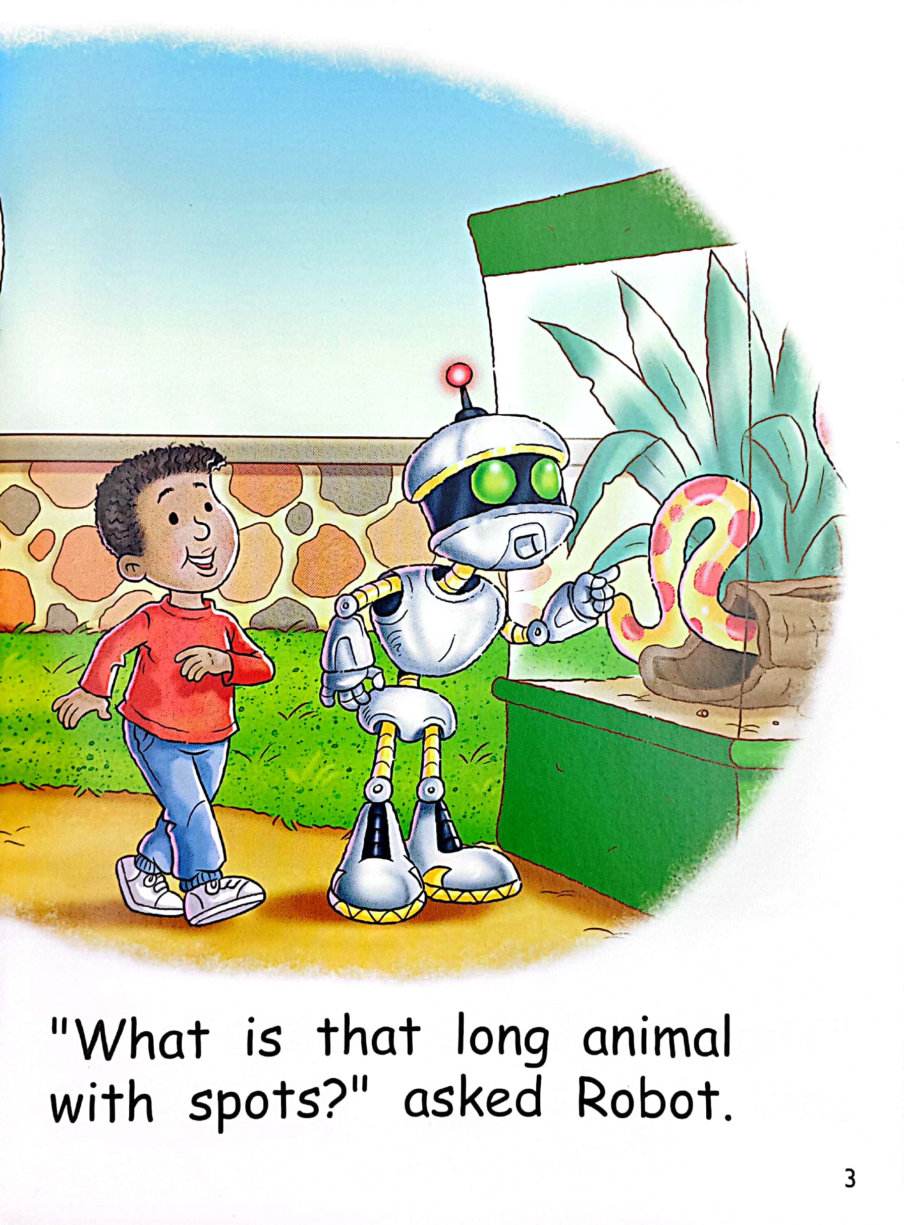 robot at the zoo (early level 3 fiction set b) - Ảnh 4