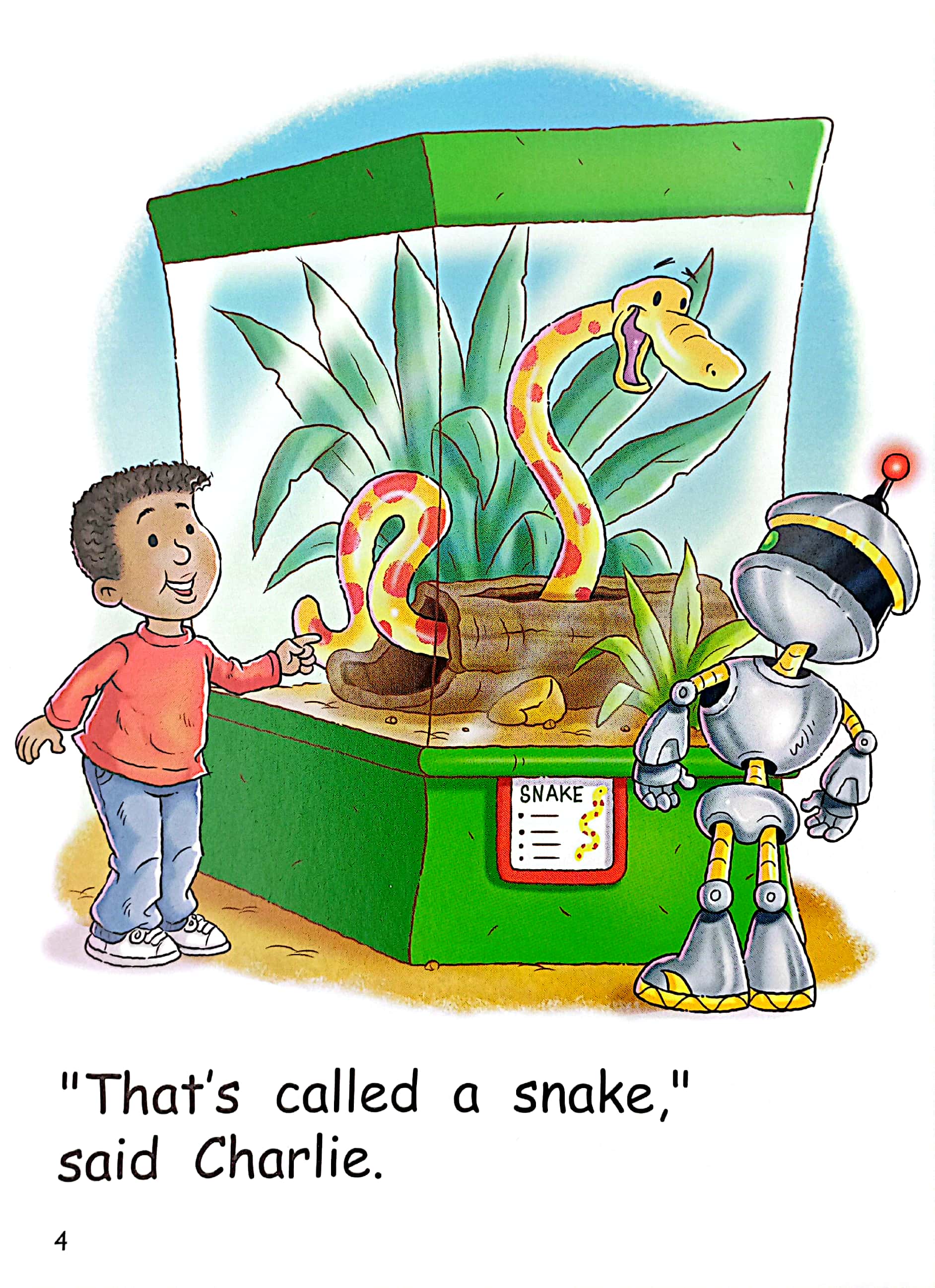 robot at the zoo (early level 3 fiction set b) - Ảnh 5