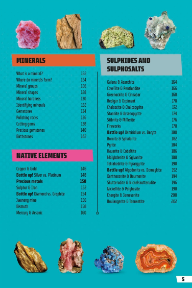 rocks and minerals ultimate handbook - Ảnh 7